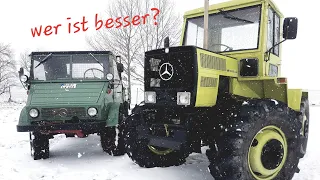 MB-trac VS Unimog! Darum habe ich mir einen MB-trac gekauft - Unimog trotzdem besser!? | Vergleich