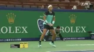 Nadal vs Wawrinka, Shanghai Masters 2015 (1/4 Finale), highlights HD - Quarter Final - 16/10/15