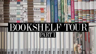 Bookshelf Tour Part I 🖤 | The Book Castle | 2022