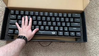 Redragon K605 Typing Test