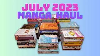 July 2023 Manga Haul