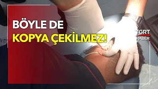 Maskesinden Kamera, Kulağından Böcek Çıktı! Ehliyet Sınavında Şoke Eden Kopya - TGRT Haber