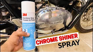 Chrome Engine Shine with 3M Metal Shiner Spray - Working or Not?