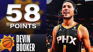 Devin Booker Scores NEW SEASON-HIGH 58 POINTS 🔥 | December 17, 2022