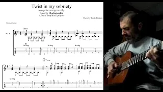 Twist in my sobriety-Tanita Tikaram fingerstyle guitar cover score/tab available George Chatzopoulos