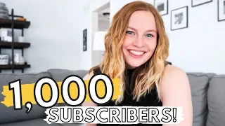 0  TO 1000 SUBSCRIBERS ON YOUTUBE: YouTube Tips That Helped To Grow My Beginner YouTube Channel