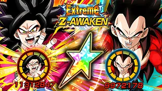 100% EZA STR SSJ4 GOKU & EZA AGL SSJ4 VEGETA LVL 10 LINKS SHOWCASE ! Dragon Ball Z Dokkan Battle