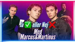 Ja ✅ eller Nej ❌ med Marcus&Martinus