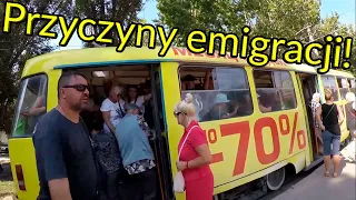 UKRAINA. Transport: Ukraina a Polska dwa światy.