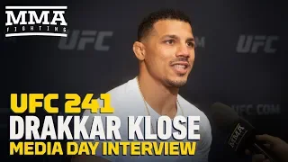 UFC 241: Drakkar Klose Wants To 'Make Enough Money' So His Son Won't Fight - MMA Fighting