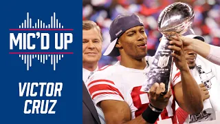 Victor Cruz Mic'd Up at Super Bowl XLVI vs. Patriots | New York Giants