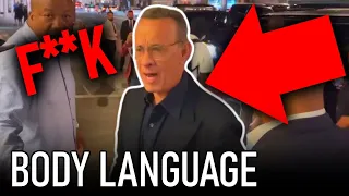 Tom Hanks SWEARS AT FAN | Body Language Analyst Reacts