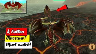 Fallen Dinosaur at Immortal Dragon's Territory | Dragon Sim Online: Be a Dragon