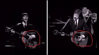 Paul McCartney vs Billy Shears - Completely different guitar playing style