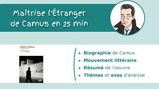 L'Étranger de Camus en 25min - pour cartonner à l'ORAL ! 🎓