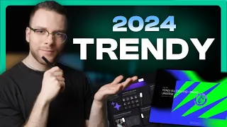 5 NEJNOVĚJŠÍCH DESIGN TRENDŮ PRO WEB A GRAFIKU 2024!  #webdesign #grafika #design