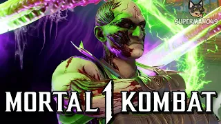 Awesome Brutality Ending With Quan Chi! - Mortal Kombat 1: "Quan Chi" Gameplay (Sub-Zero Kameo)