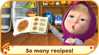 Masha and the Bear Pizzeria Game! Pizza Maker Game #4 | DEVGAME KIDS games | Pretend Play | Hayday