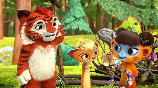 Leo and Tig 🦁 The Guiding Arrow 🐯 Best episodes 🦁 Funny Family Good Animated Cartoon for Kids