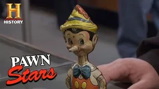 Pawn Stars: Pinocchio and Donald Duck Toys | History