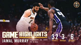 Jamal Murray Full Game Highlights vs. Kings 🎥