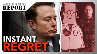 Elon Musk Defends Racist ‘Dilbert’ Creator Scott Adams, Then Immediately Regrets It