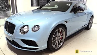 2016 Bentley Continental GT V8S - Exterior and Interior Walkaround - 2015 Geneva Motor Show