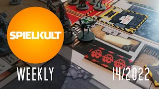 Weekly 14/2022 // Brettspiel-Reviews, Spieletreff, Preview