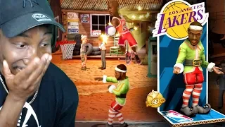 MICHAEL JORDAN DUNKS ON ELF LEBRON! (Christmas Update) NBA 2k Playgrounds 2 Gameplay Ep. 11