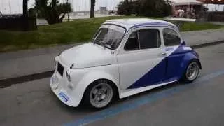 Fiat 500 elaborata 4 cilindri