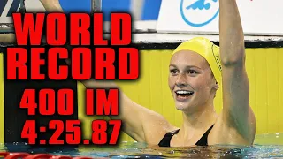 Reacting to 16-Year-Old Summer McIntosh's 400 IM WORLD RECORD (4:25.87)