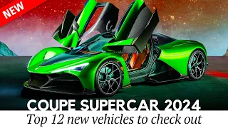 NEW Supercars Arriving in 2024: Fresh Dozen of the World's Fastest and Rarest Autos