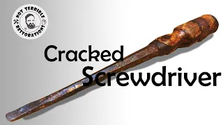 WONDERFUL Restoration of a Wrought Iron Screwdriver - Oktoberfest Special