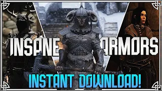 The Top 10 Best Skyrim Mod Armors Of 2024 are INSANE!