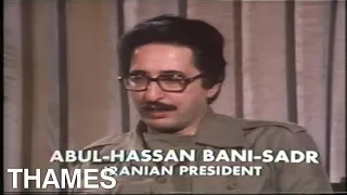 Iran | President Abulhassan Banisadr | Revolution at war | TV Eye | 1981