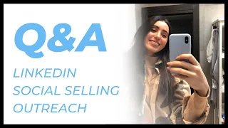 How to sell on LinkedIn: Q&A: How to find ecommerce owners | Building trust | Outreach messages...