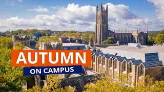 Duke West Campus Fall Flyover