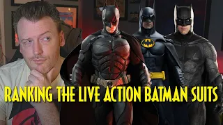 Ranking The Live Action Batman Suits