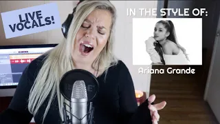 1 Girl 13 VOICES | Female Singer Impersonations (Ariana Grande, Adele, Céline Dion, + more)