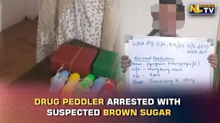 DRUG PEDDLER ARRESTED WITH SUSPECTED BROWN SUGAR IN TSUMANG AREA