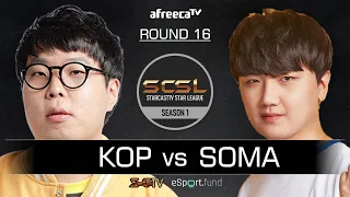 [ENG] SCSL S1 Ro.16 Match 2 (KOP vs Soma) - SCSL English (StarCastTV English)