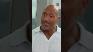 Dwayne Johnson SKYSCRAPER Interview #shorts