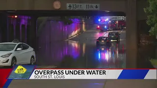 Heavy rain floods parts of south St. Louis City and County