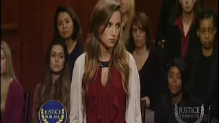 JUDGE PUTS SELF ENTITLED BRAT IN HER PLACE