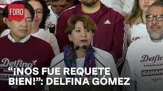 Delfina Gómez anuncia su triunfo para la gubernatura del Estado de México - Las Noticias