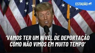 TRUMP diz que vai fechar fronteiras e deportar imigrantes se for eleito: 'São terroristas'