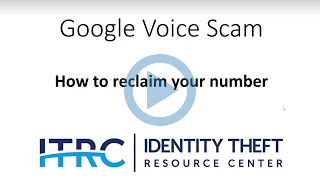 How To Recover From Google Voice Scam