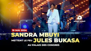 LIVE SANDRA MBUYI x JULES BUKASA x ENJOY'EL SES DECHAINENT AU PALAIS DES CONGRES DE BRAZZAVILLE 🇨🇬