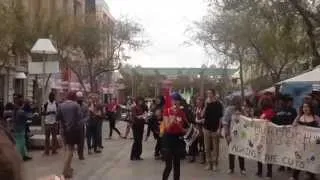 Students protest in Perth