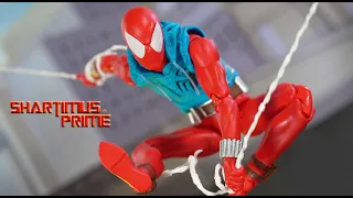 MAFEX Scarlet Spider No 186 Amazing Spider-Man Marvel Comics Medicom Toy Action Figure Review